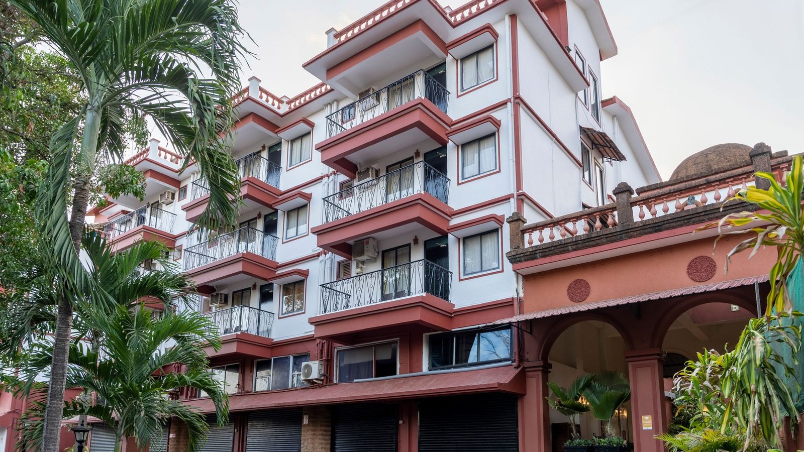 Entrance at Pride Sun Village Resort, Goa