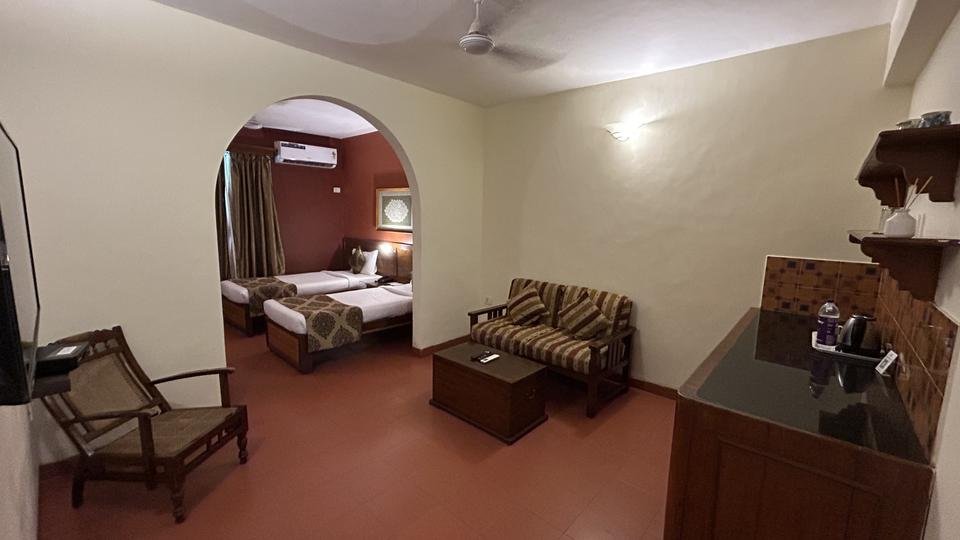 Standard room at Pride Sun Village Resort, Goa.